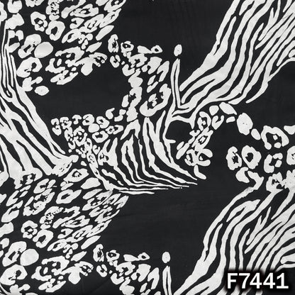 Printed Modal Satin Fabric - F7441