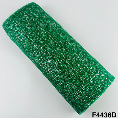 Soft Net with Pasted Glitter  Fabric-F4436
