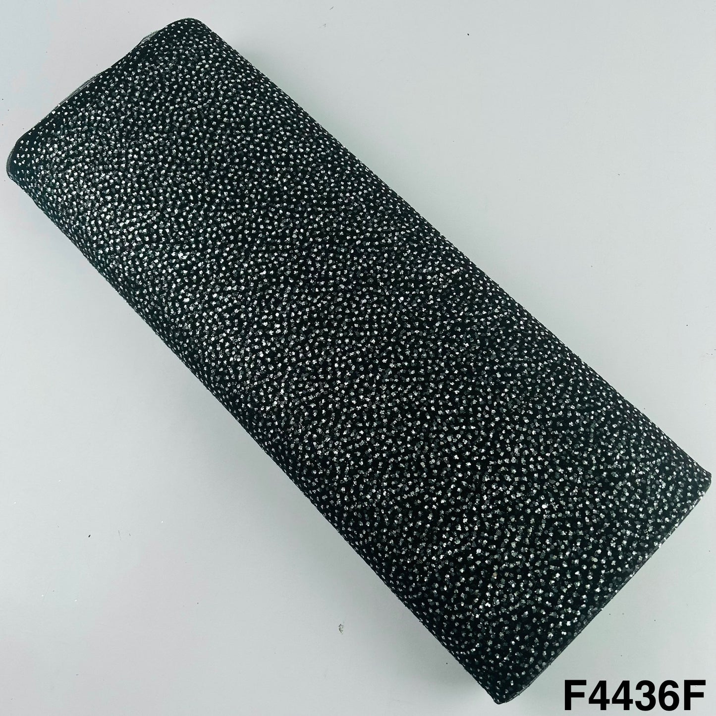 Soft Net with Pasted Glitter  Fabric-F4436