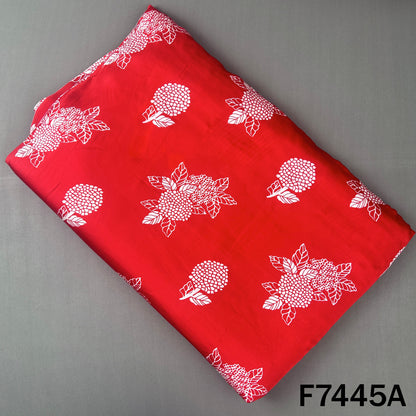 Printed Modal Satin Fabric - F7445