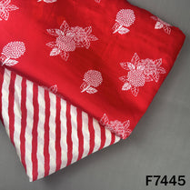 Printed Modal Satin Fabric - F7445