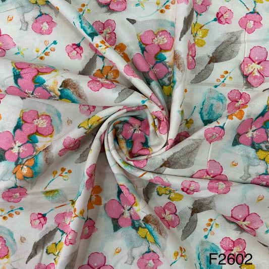Printed Rayon Fabric-F2602