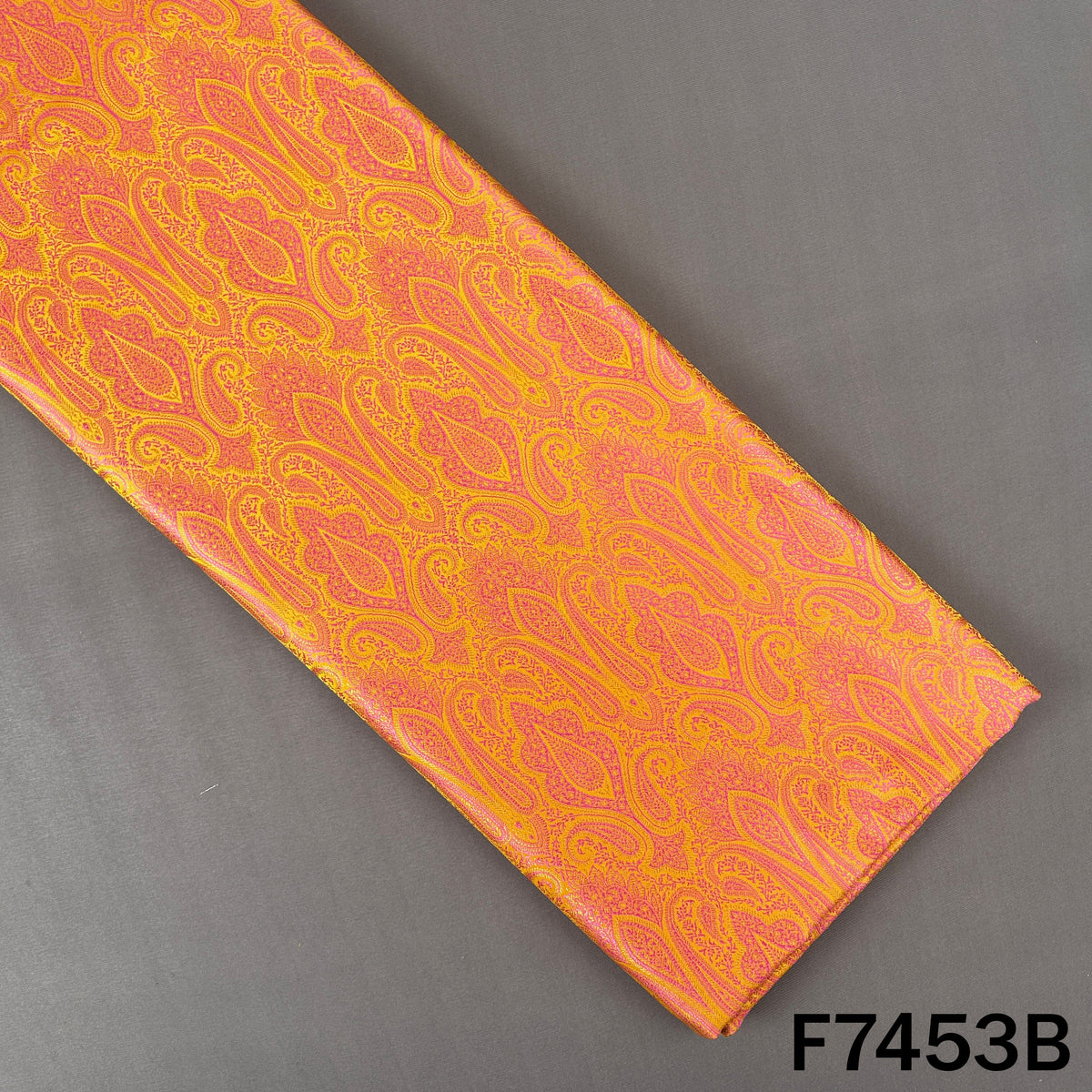 Jacquard Brocade Silk Fabric - F7453