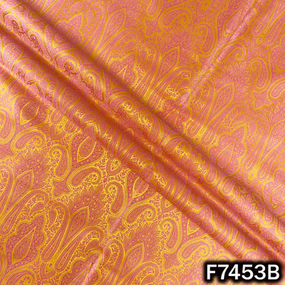 Jacquard Brocade Silk Fabric - F7453