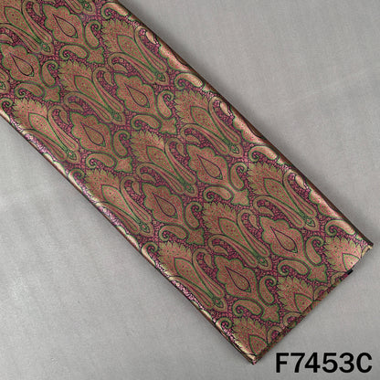 Jacquard Brocade Silk Fabric - F7453
