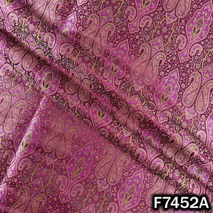 Jacquard Brocade Silk Fabric - F7452