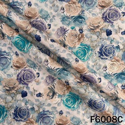 Digital Print Modal Cotton Fabric - F6008