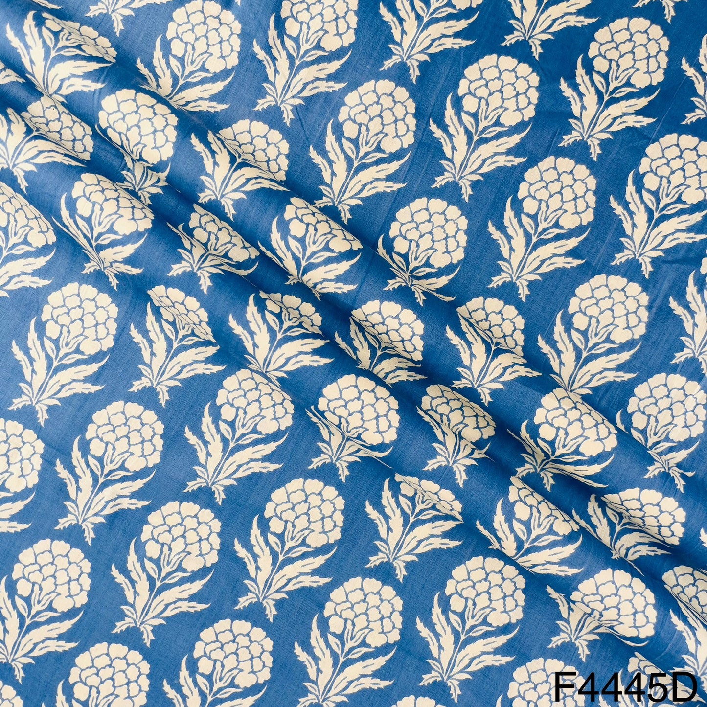 Block Print Cotton Fabric-F4445