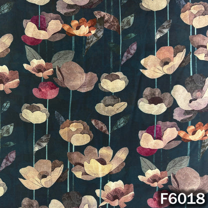 Digital Print Modal Cotton Fabric - F6018