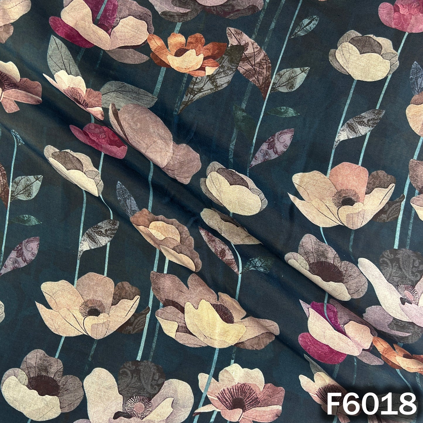 Digital Print Modal Cotton Fabric - F6018