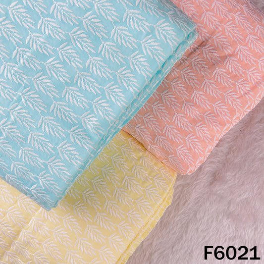 Chikankari Cotton Fabric - F6021