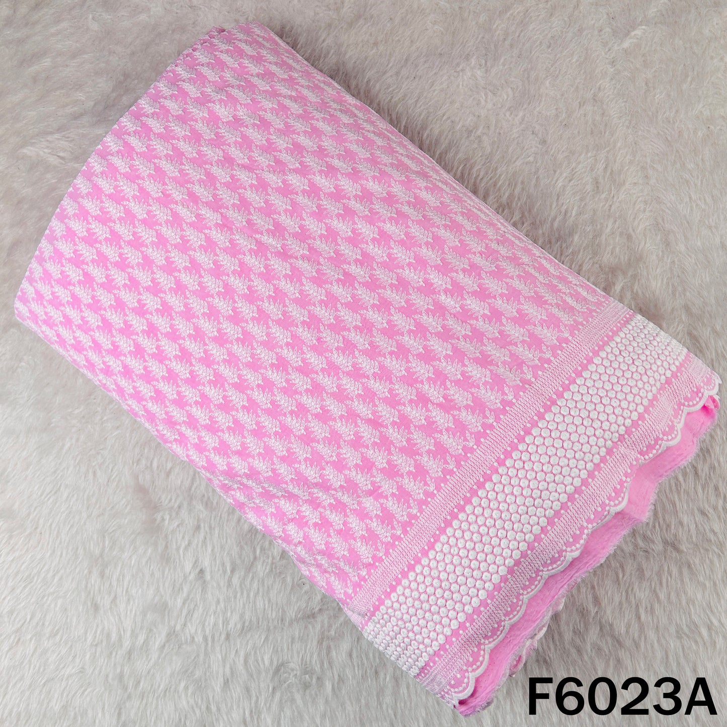 Chikankari Cotton Fabric - F6023