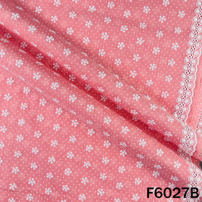 Chikankari Cotton Fabric - F6027