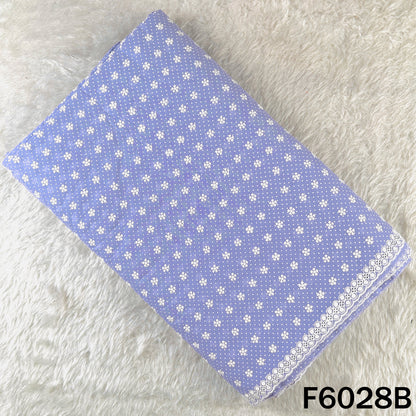 Chikankari Cotton Fabric - F6028