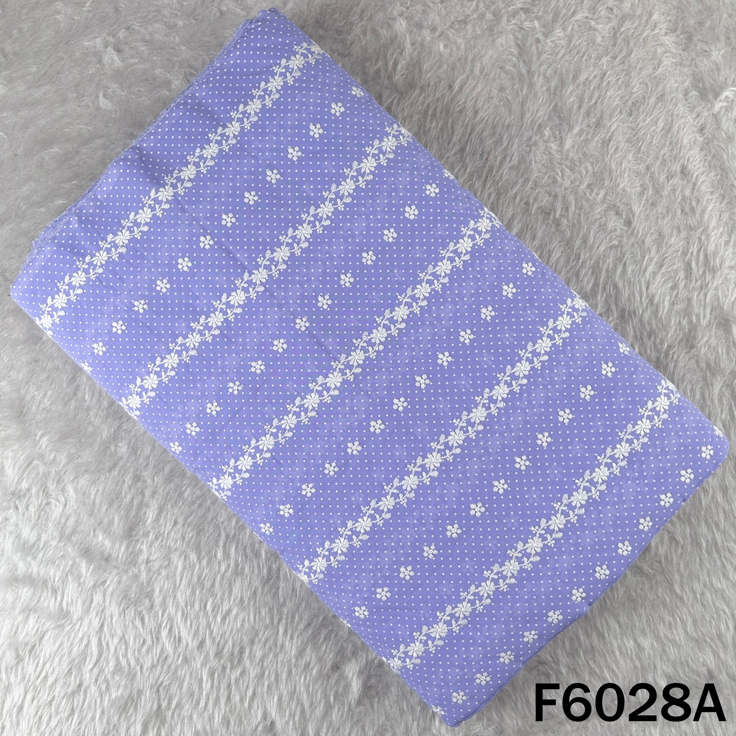 Chikankari Cotton Fabric - F6028