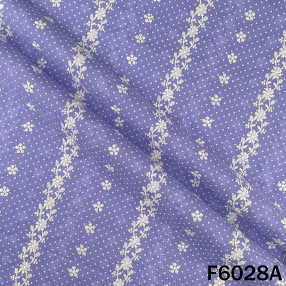 Chikankari Cotton Fabric - F6028