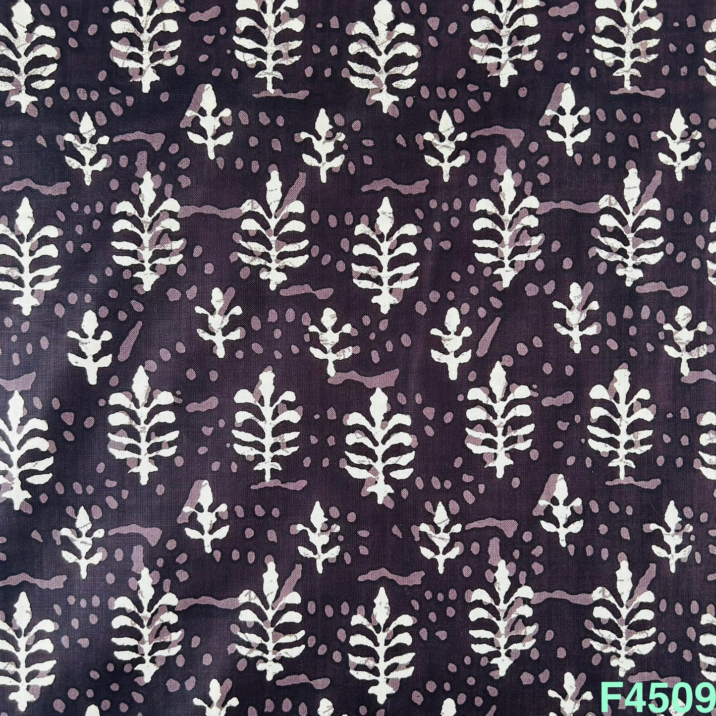 Printed Rayon Cotton Fabric-F4509
