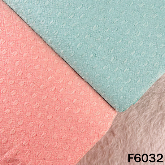 Chikankari Rayon Cotton Fabric - F6032