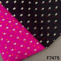 Pure Bandhani Silk Fabric - F7475