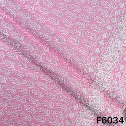 Chikankari Cotton Fabric - F6034