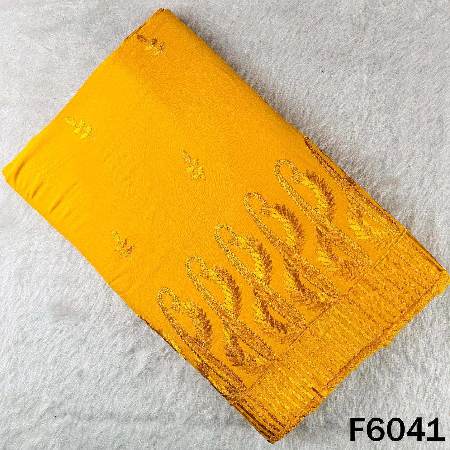 Thread Work Rayon Cotton Fabric - F6041