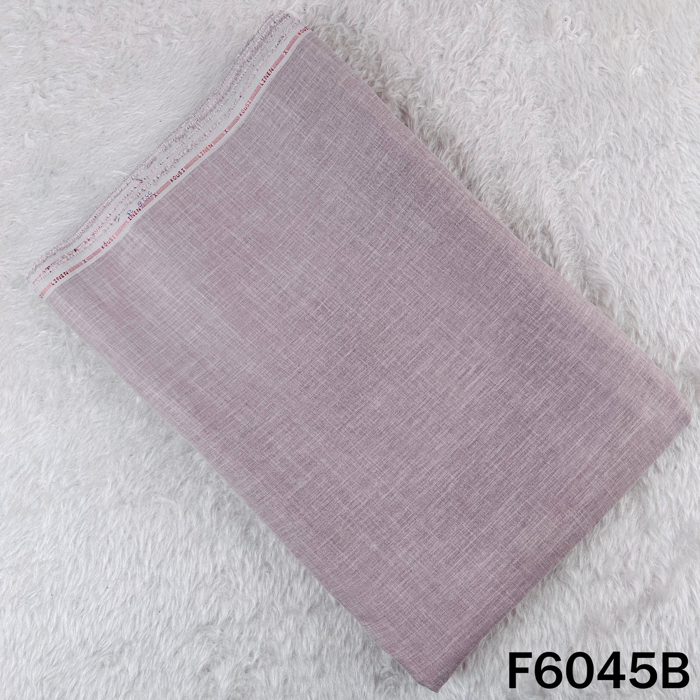 Thread Sequins Embroidered Linen Cotton Fabric - F6045