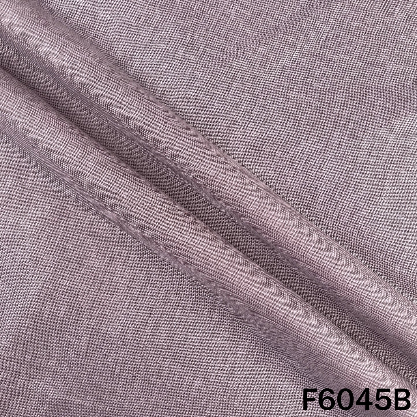 Thread Sequins Embroidered Linen Cotton Fabric - F6045