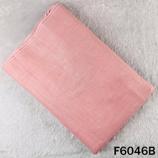 Thread Sequins Embroidered Linen Cotton Fabric - F6046