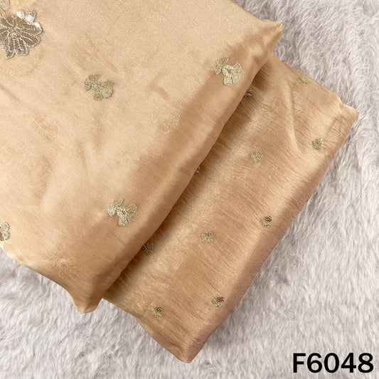 Zari Sequins Work Tissue Fabric - F6048