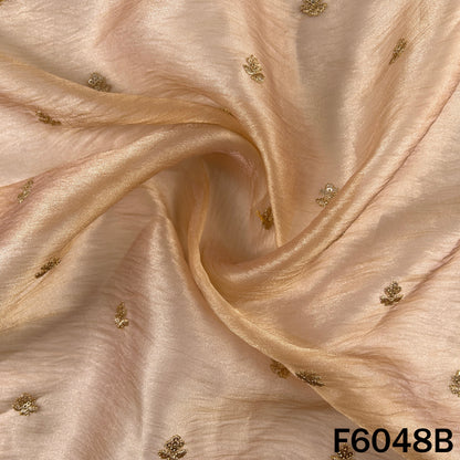 Zari Sequins Work Tissue Fabric - F6048