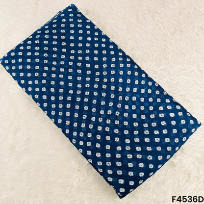 Bandhani Print Chinon Chiffon Fabric- F4536