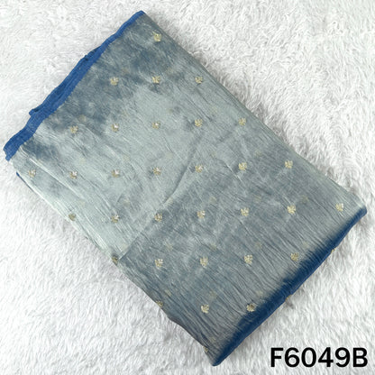 Zari Sequins Work Tissue Fabric - F6049