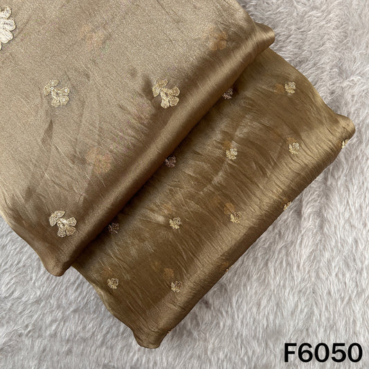 Zari Sequins Work Tissue Fabric - F6050