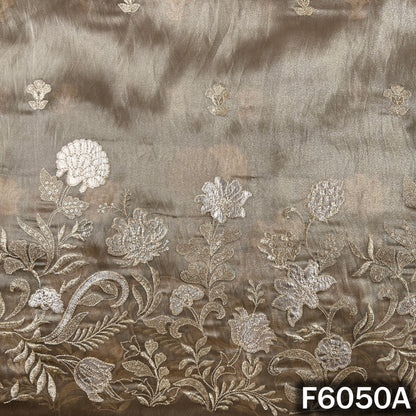 Zari Sequins Work Tissue Fabric - F6050