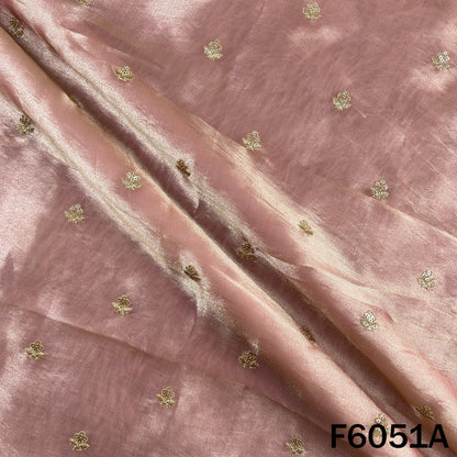 Zari Sequins Work Tissue Fabric - F6051