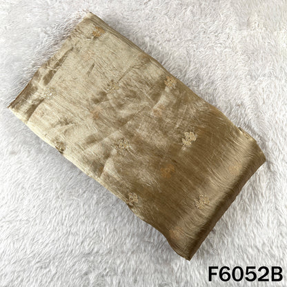 Zari Sequins Work Tissue Fabric - F6052