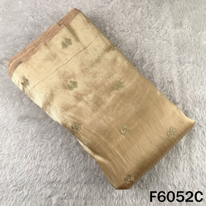 Zari Sequins Work Tissue Fabric - F6052