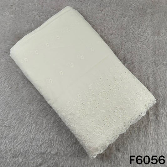 Chikankari Cotton Fabric - F6056