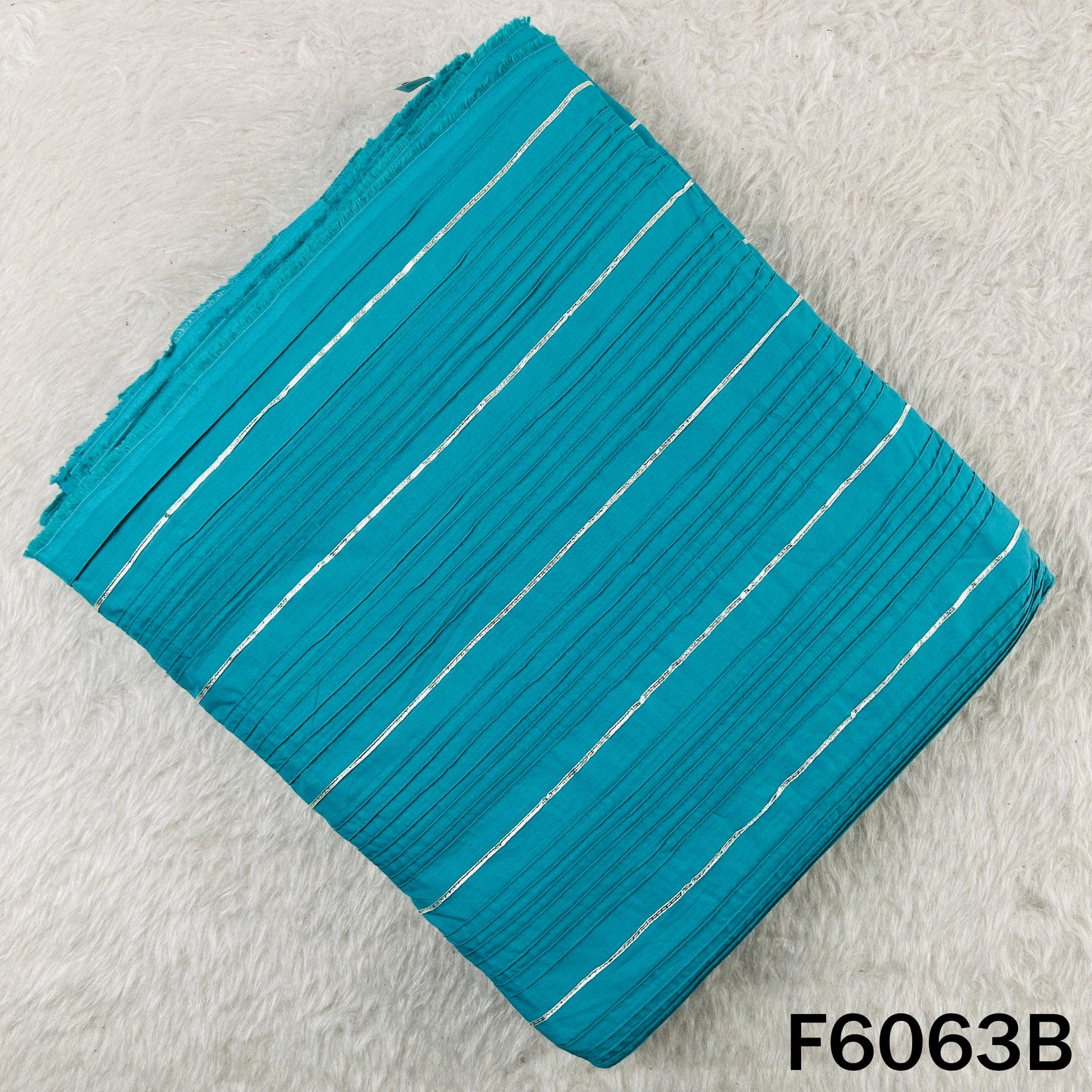 Pintex Gota Patti Cotton Fabric - F6063