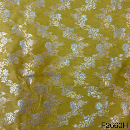 Silk Brocade Fabric-F2660
