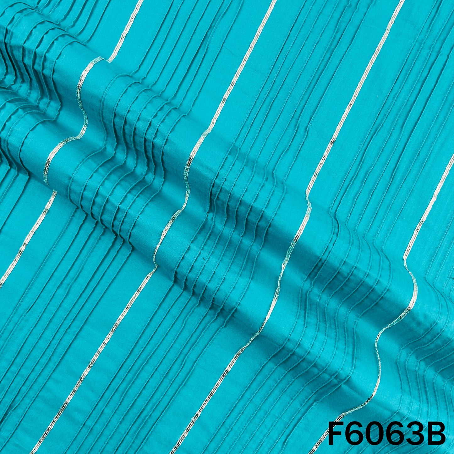 Pintex Gota Patti Cotton Fabric - F6063