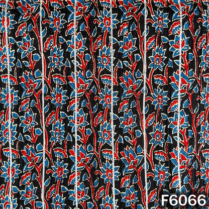 Printed Pintex Gota Patti Cotton Fabric - F6066