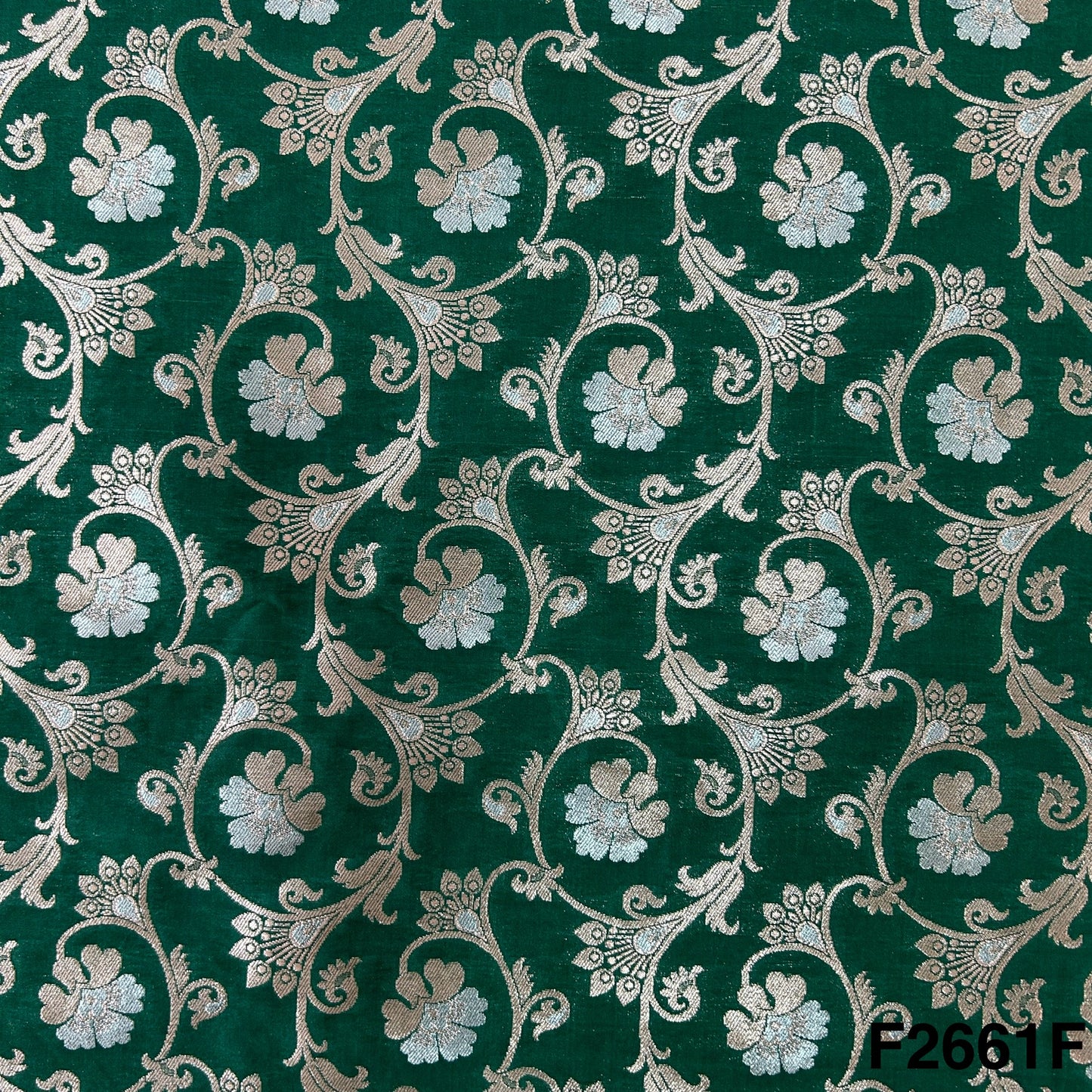 Silk Brocade Fabric-F2661