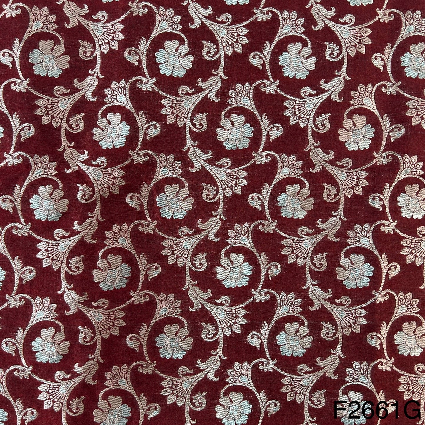 Silk Brocade Fabric-F2661