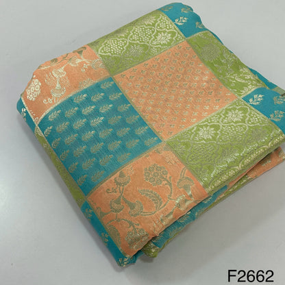 Silk Brocade Fabric-F2662