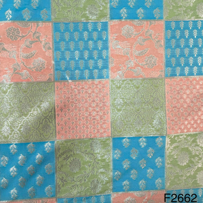 Silk Brocade Fabric-F2662