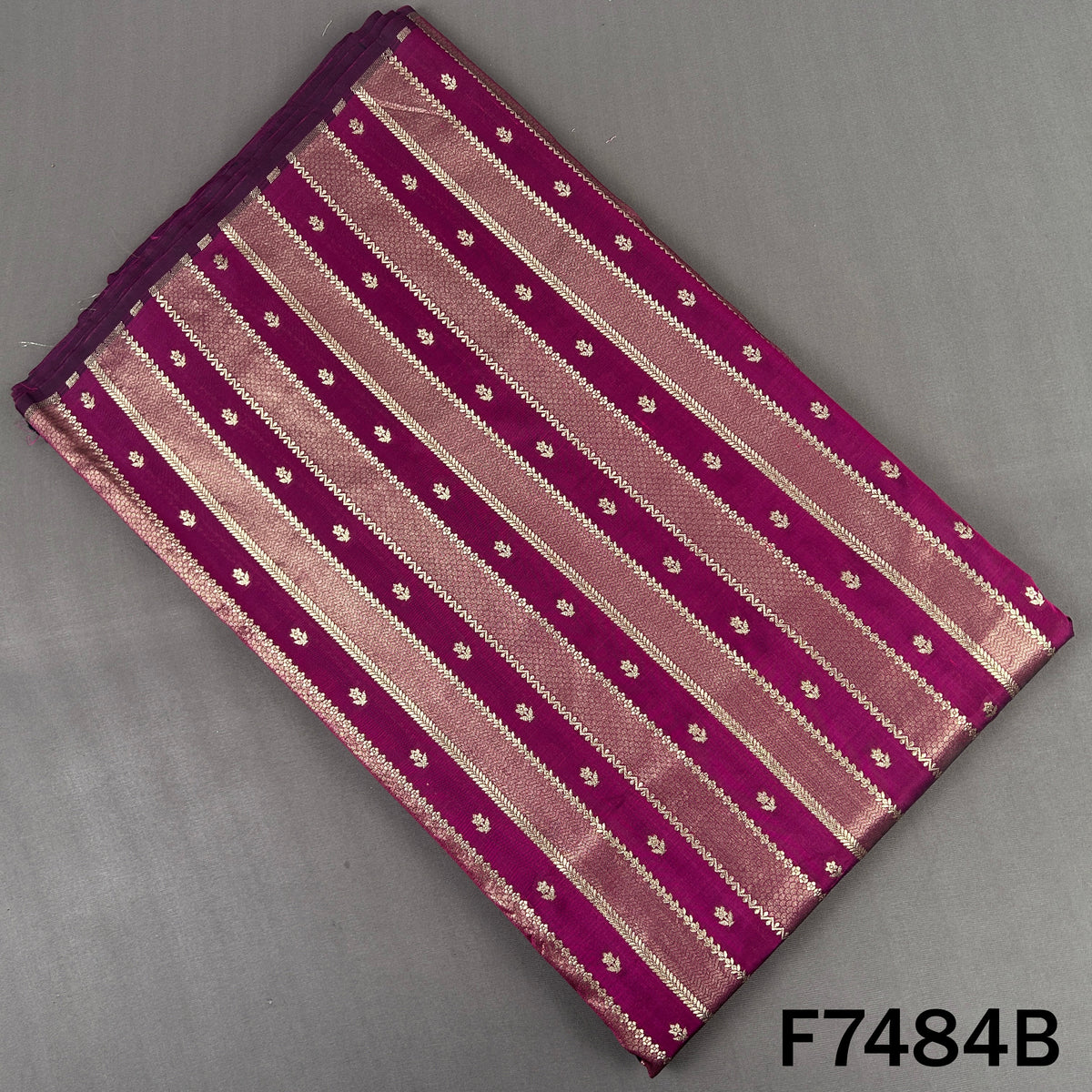 Banarasi Brocade Silk Fabric - F7484