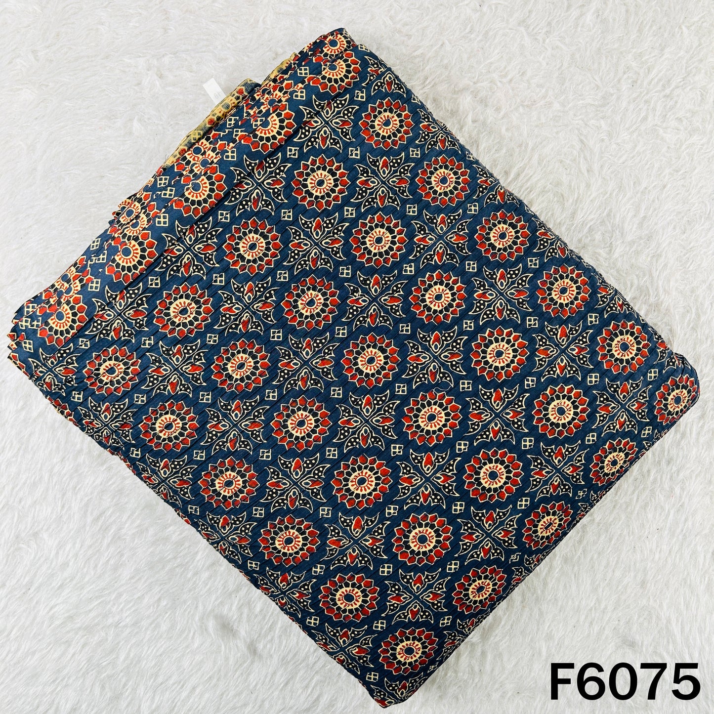 Printed Pintex Cotton Fabric - F6075