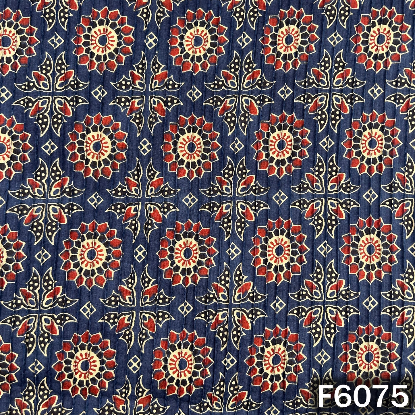 Printed Pintex Cotton Fabric - F6075
