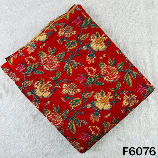 Printed Pintex Cotton Fabric - F6076